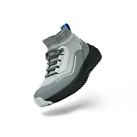 VESSI Women's Stormburst High Top MID GREY/BLACK