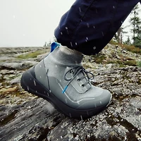 VESSI Women's Stormburst High Top MID GREY/BLACK