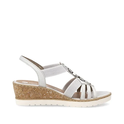 REMONTE R6264-92 Wedge Sandal (Strappy)