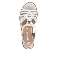 REMONTE R6264-92 Wedge Sandal (Strappy)
