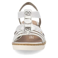 REMONTE R6264-92 Wedge Sandal (Strappy)