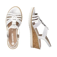REMONTE R6264-92 Wedge Sandal (Strappy)