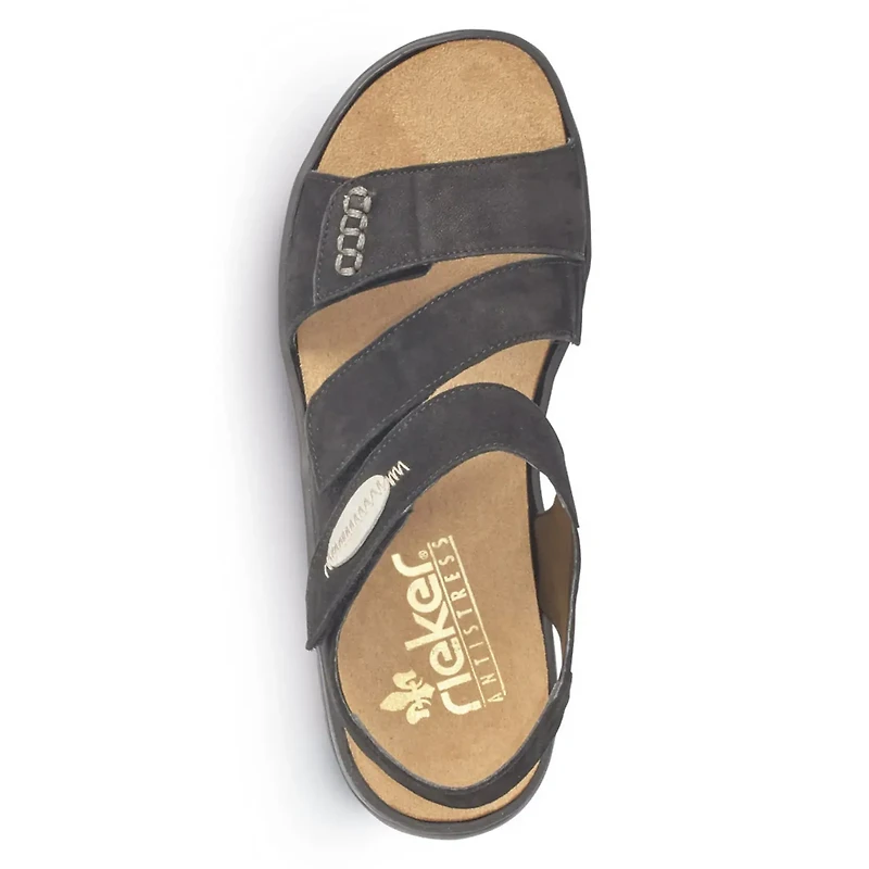 RIEKER 64573-00 Velcro BkStrap