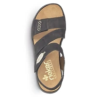 RIEKER 64573-00 Velcro BkStrap