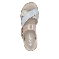 RIEKER V7951-90 Sandal Bk-Strap