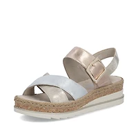 RIEKER V7951-90 Sandal Bk-Strap