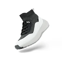 VESSI Men's Stormburst High Top DARK GREY/WHITE