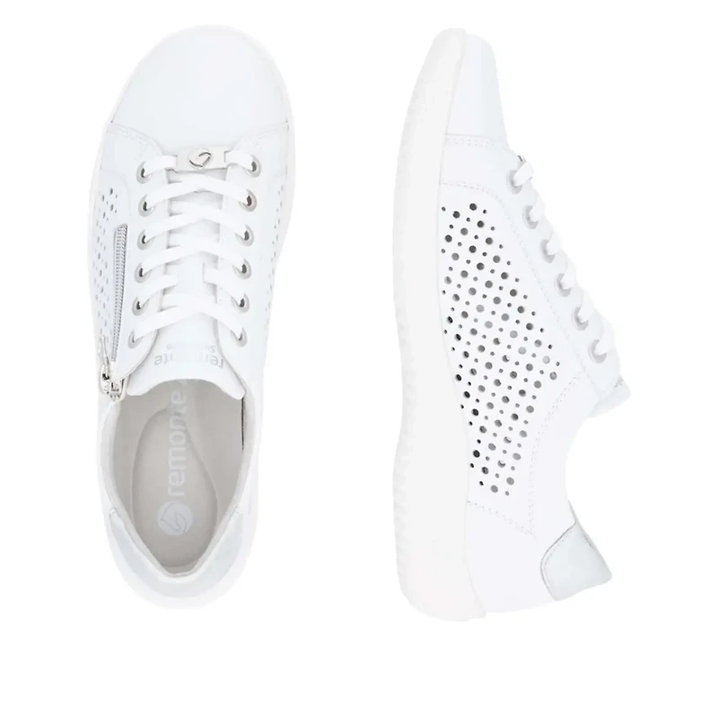 REMONTE D1E08-80 Lace Sneaker (Cut-Outs)