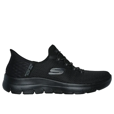 SKECHERS 150123 Summits - Diamond Slip Ins BBK LADIES