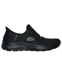 SKECHERS 150123 Summits - Diamond Slip Ins BBK LADIES