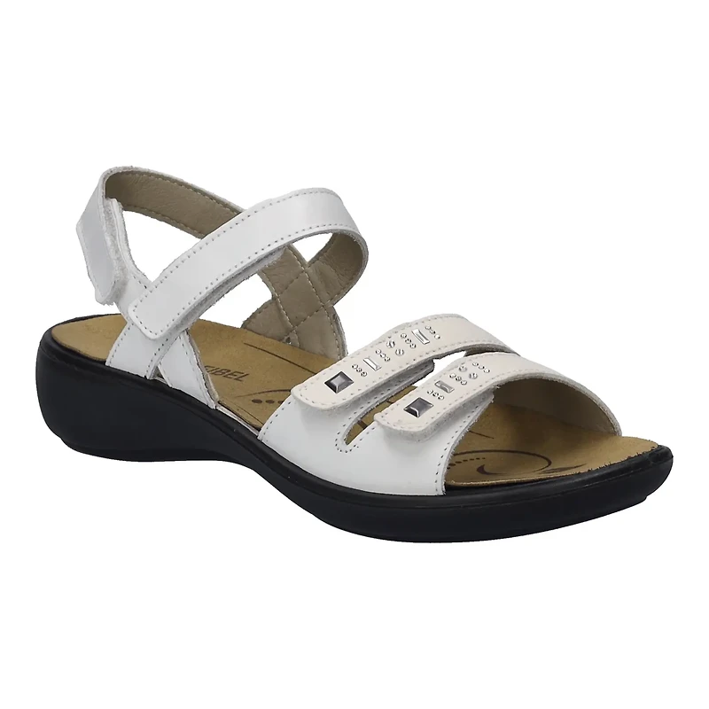J SEIBEL Ibiza 86 Sandal Bk-Strap WHITE