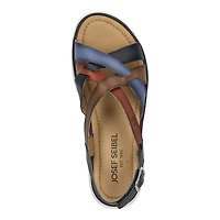 J SEIBEL Sevran 07 Crossover Sandal SLATE
