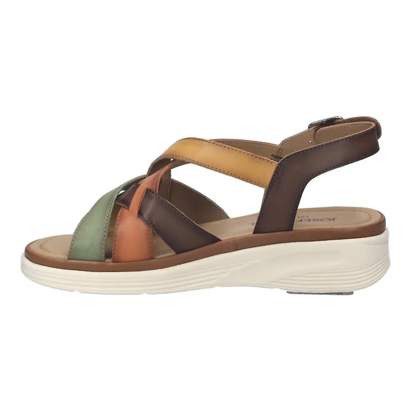 J SEIBEL Sevran 07 Crossover Sandal GREEN