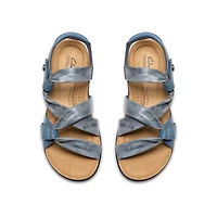 CLARKS Laurieann Bell Bk-Strap 26187045 BLUE