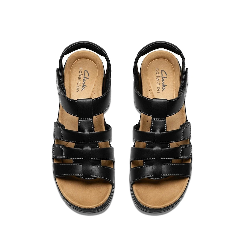 CLARKS Merliah 2 Ruby Bk-Strap 26187090 BLACK