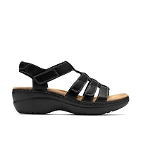 CLARKS Merliah 2 Ruby Bk-Strap 26187090 BLACK