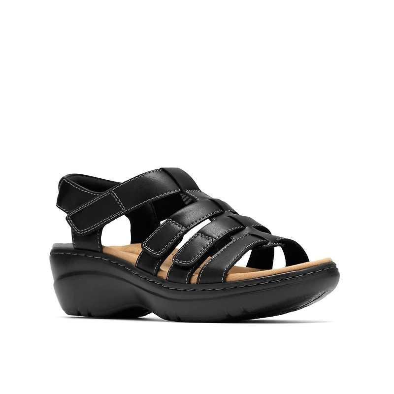 CLARKS Merliah 2 Ruby Bk-Strap 26187090 BLACK