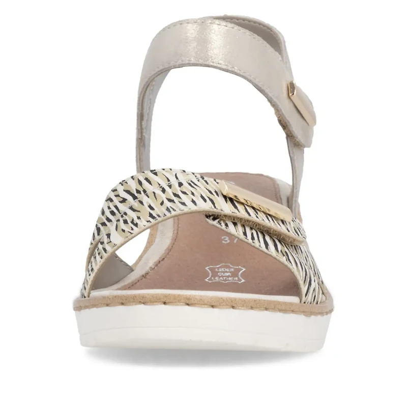 REMONTE R6266-90 Wedge Sandal (Velcro)
