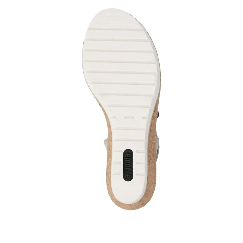 REMONTE R6266-90 Wedge Sandal (Velcro)