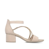 RIEKER 64654-31 Dress Strappy Sandal Low-Heel