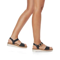 REMONTE D0Q52-00 Chunk Sole Sandal (Big Buckle)