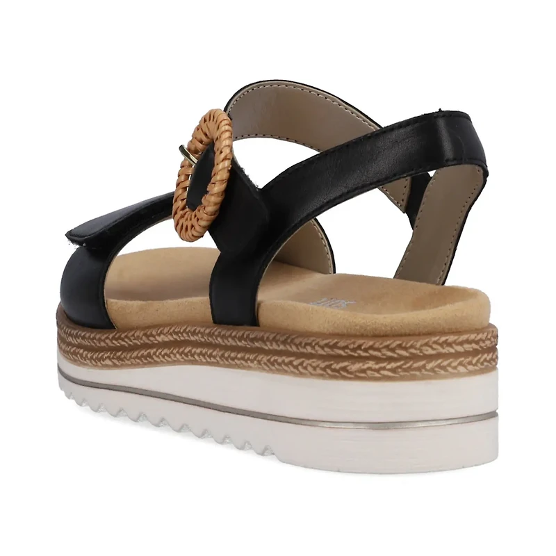 REMONTE D0Q52-00 Chunk Sole Sandal (Big Buckle)