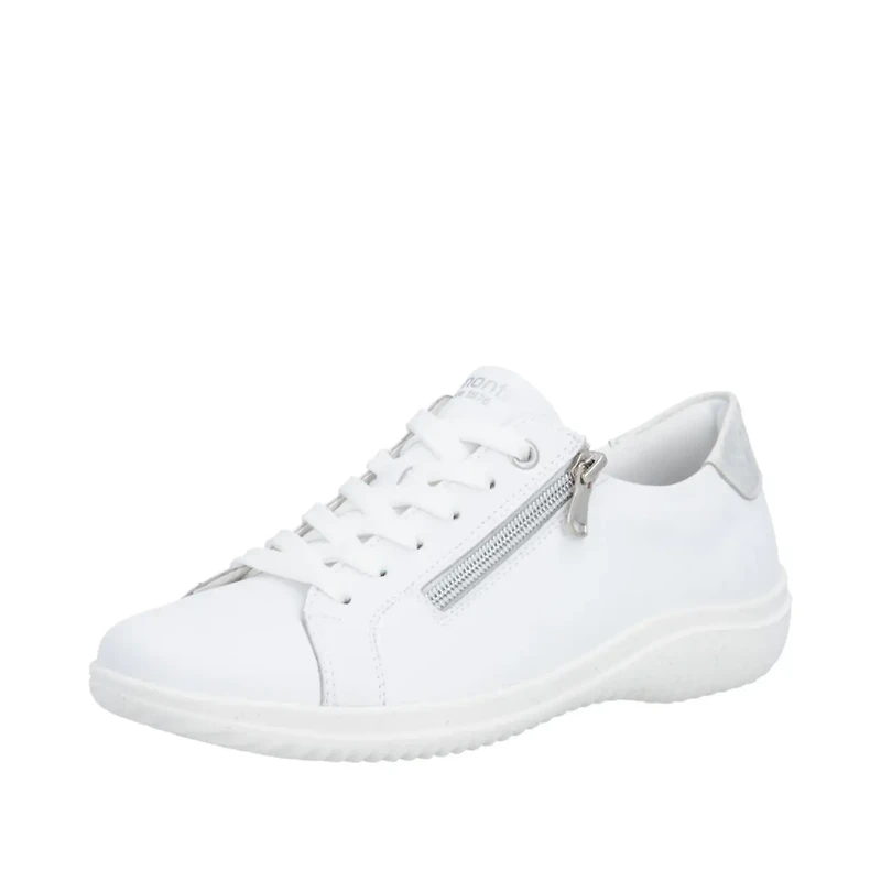 REMONTE D1E03-81 Lace Sneaker (White Sole)