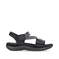 RIEKER 64870-00 Velcro Sandal (Thin Bands)