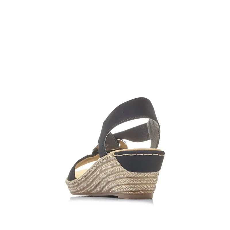 RIEKER 624H6- Wedge Sandal (Coin