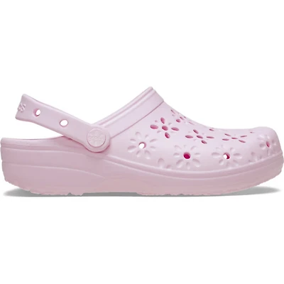 CROCS Classic Floral Cut Out Clog 210927-6ZW