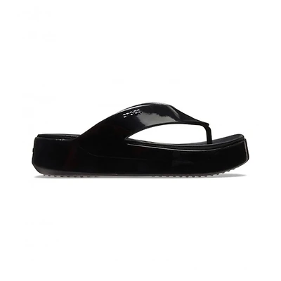 CROCS Getaway Platform Patent Flip 211478-001