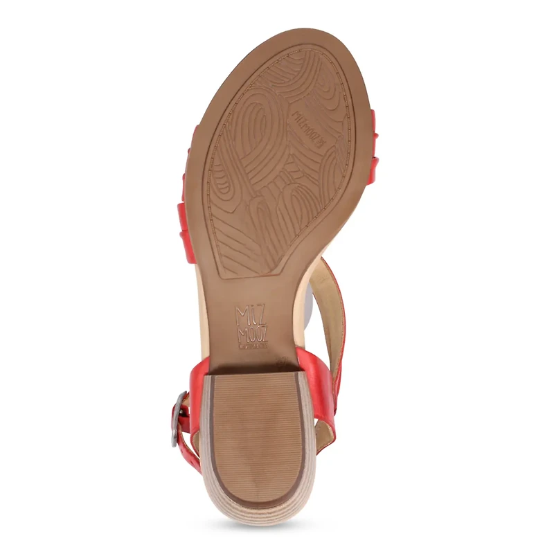 MIZ MOOZ Capri Strappy Sandal SCARLET