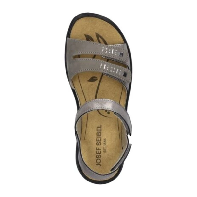 J SEIBEL Ibiza 86 Sandal Bk-Strap PLATINUM