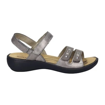 J SEIBEL Ibiza 86 Sandal Bk-Strap PLATINUM