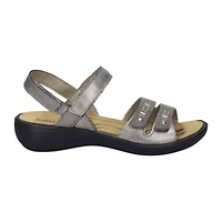 J SEIBEL Ibiza 86 Sandal Bk-Strap PLATINUM