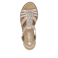 RIEKER 62436-31 Wedge Sandal