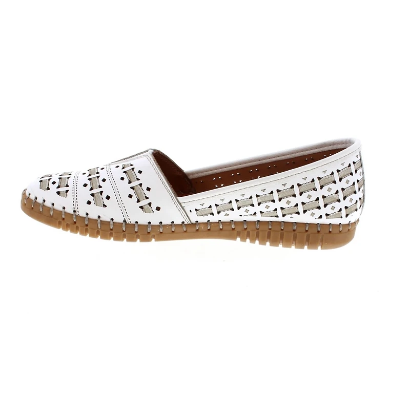 VOLKSWALKERS 6380 Slip On WHITE