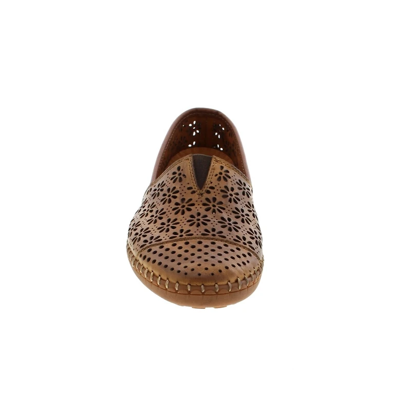 VOLKSWALKERS 1554 Wedge Slip On (High Vamp) BROWN