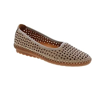 VOLKSWALKERS 1543 Wedge Slip-On STONE