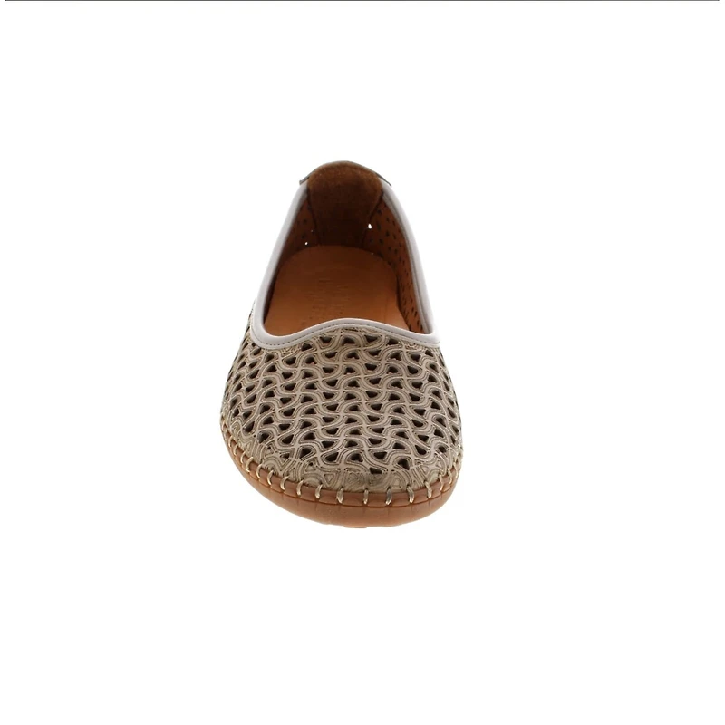 VOLKSWALKERS 1543 Wedge Slip-On STONE