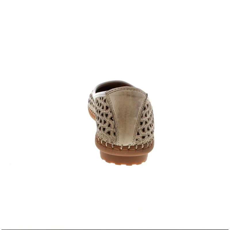 VOLKSWALKERS 1543 Wedge Slip-On STONE