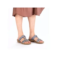 RIEKER 608K2-12 Regina Slide (Beads)