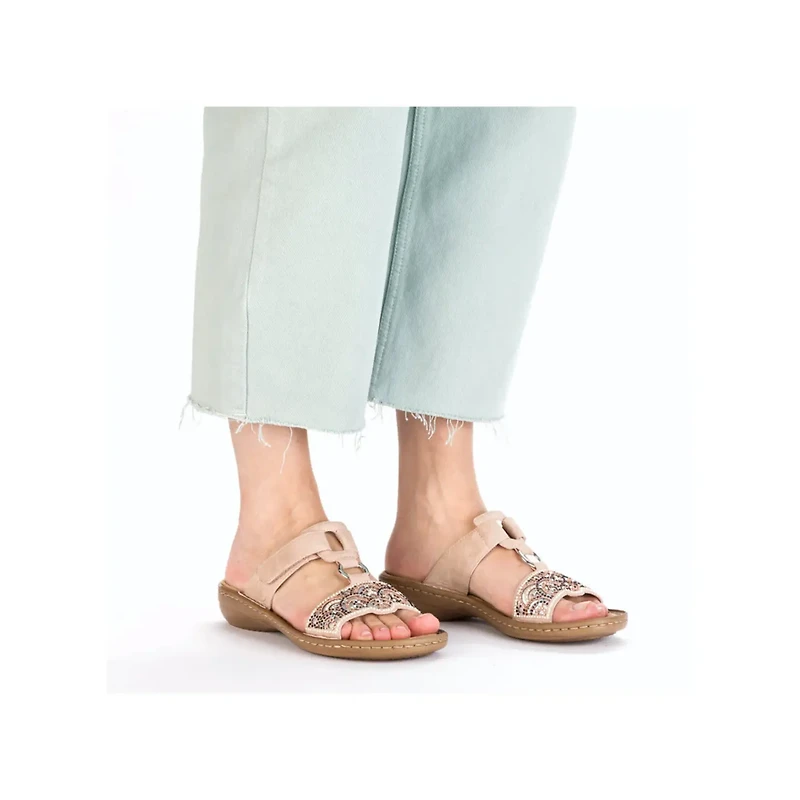RIEKER 608K2-31 Regina Slide (Beads)