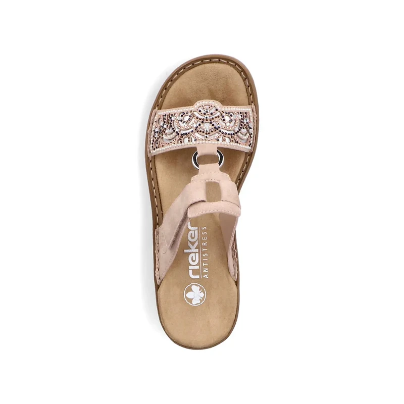 RIEKER 608K2-31 Regina Slide (Beads)