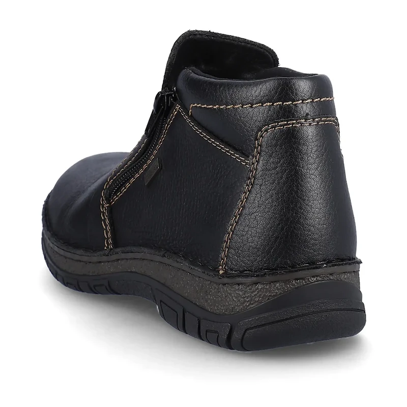 RIEKER 05173-00 Double-ZIp Bootie