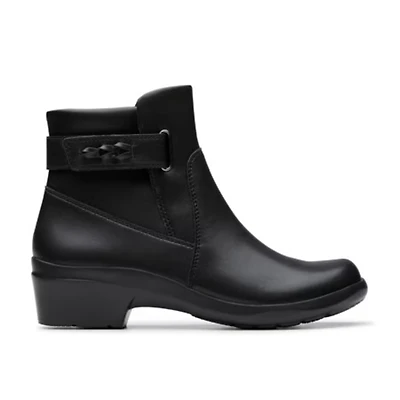 CLARKS Angie Serena 26184075 Bootie BLACK