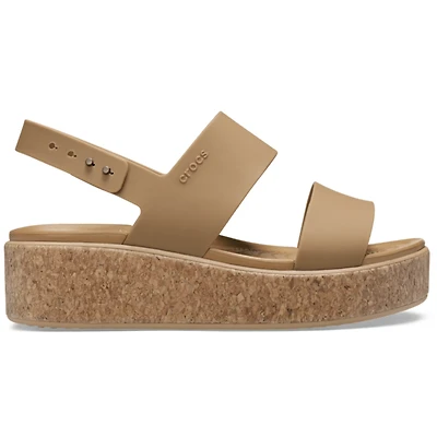 CROCS Brooklyn Cork Low Wedge 211144-2HI