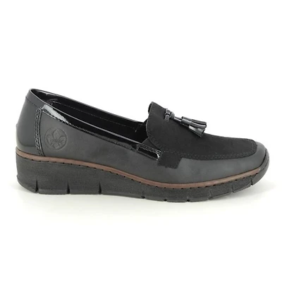RIEKER 53771-00 Wedge Slipon (Tassel)