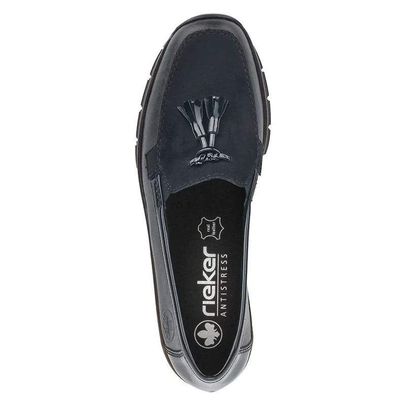 RIEKER 53771-00 Wedge Slipon (Tassel)