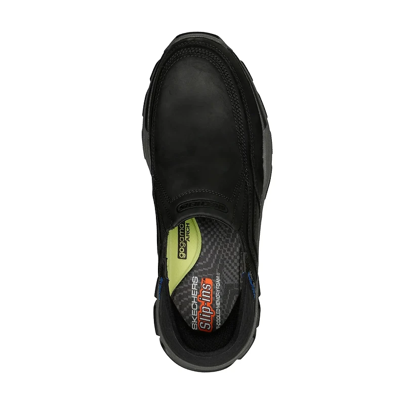 SKECHERS 204810 Respected- Elgin BLK MENS